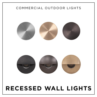 Recessed Wall Lights