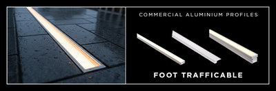 Foot Trafficable Aluminium Profile
