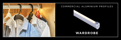 Wardrobe Aluminium Profile