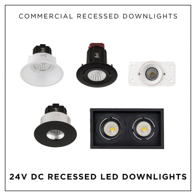 24v DC Recessed LED Downlights