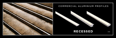 Recessed Aluminium Profile