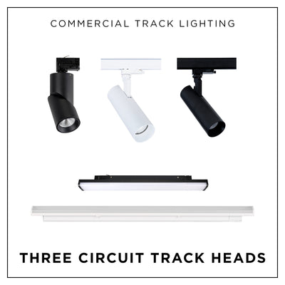 Three Circuit Track Lights
