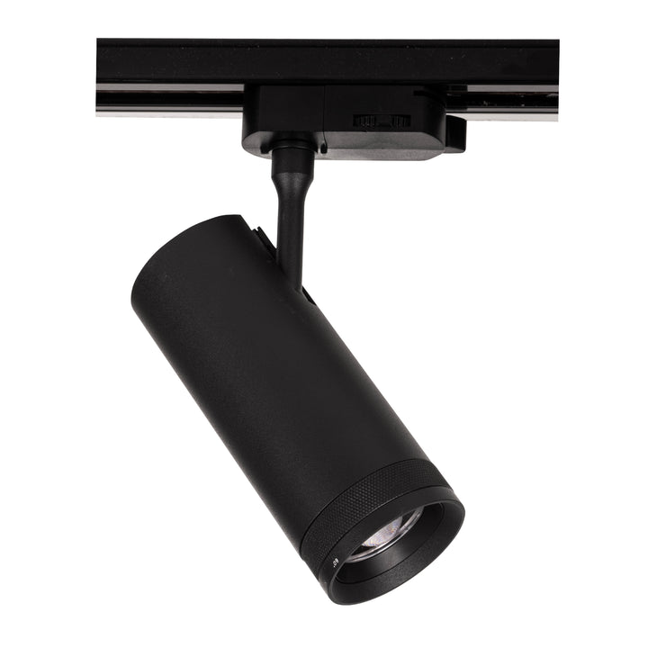 HCP-1021015 - Single Circuit 10W Adjustable Beam Angle Black Track Head