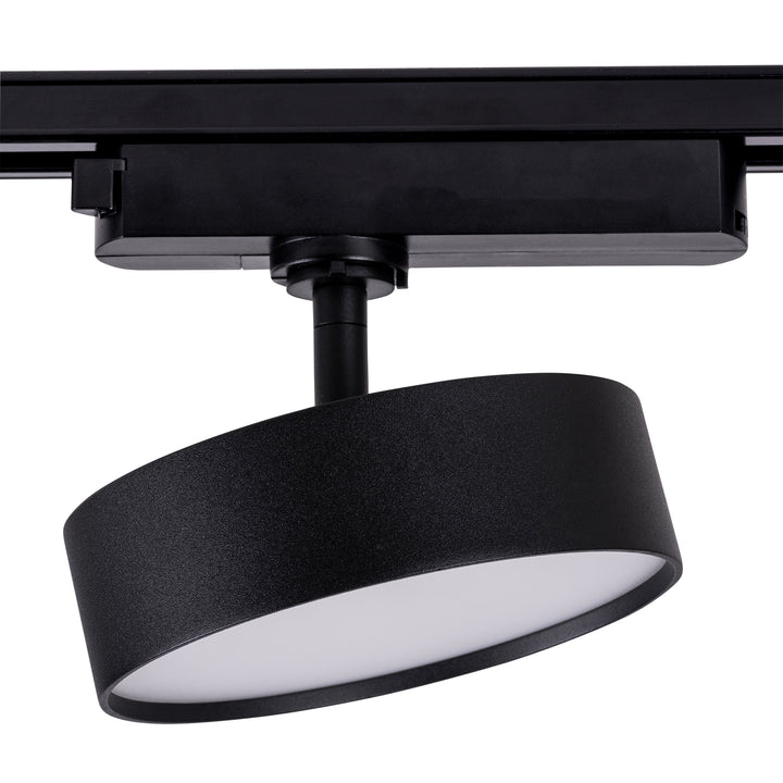 HCP-1021811 - Single Circuit 18W Disc Dimmable Black Track Head