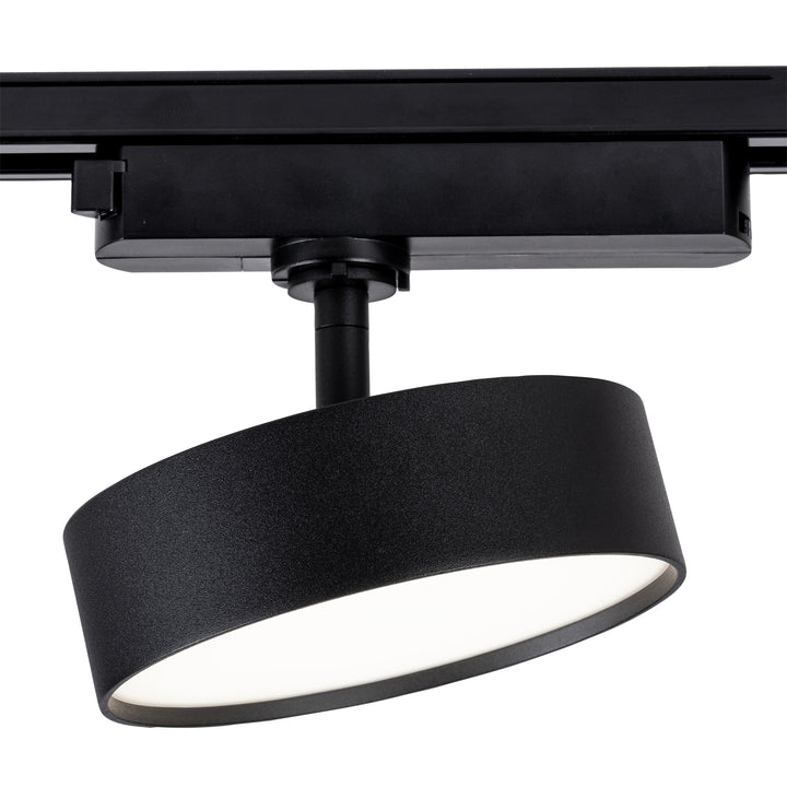HCP-1021811 - Single Circuit 18W Disc Dimmable Black Track Head