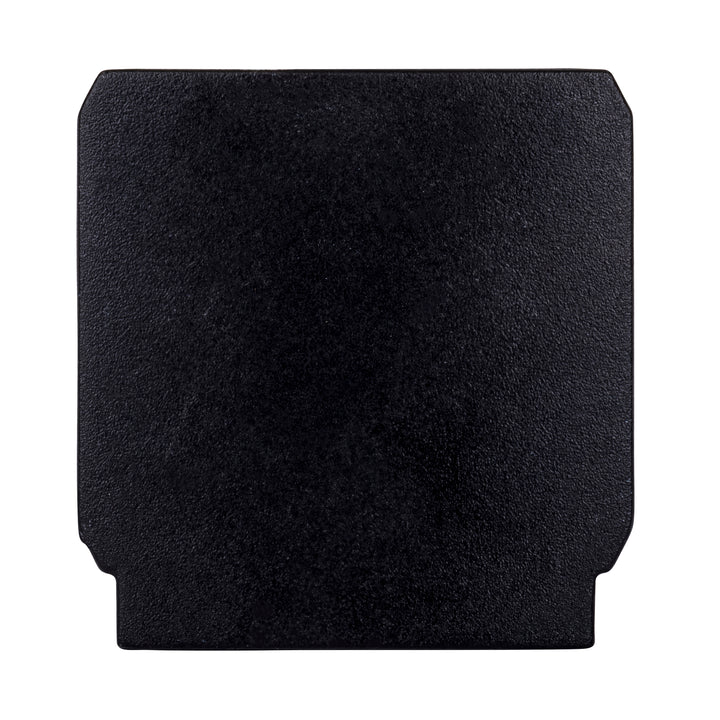 HCP-102301-EC - Black End Cap to suit Three Circuit Recessed Track