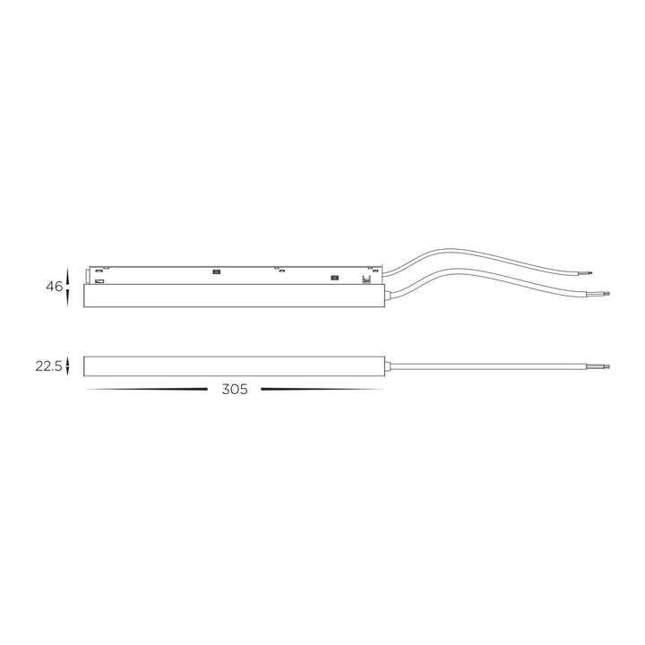 HCP-10291-200W -  200w 48v DC Driver to suit Low Voltage Track System