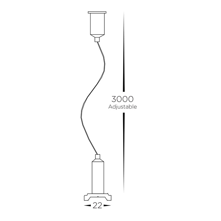 HCP-10291-ESUS -  Suspension Kit to suit Low Voltage Track System