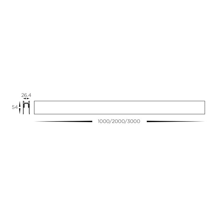 HCP-10291-HE -  Black Deep Track to suit Low Voltage Track System