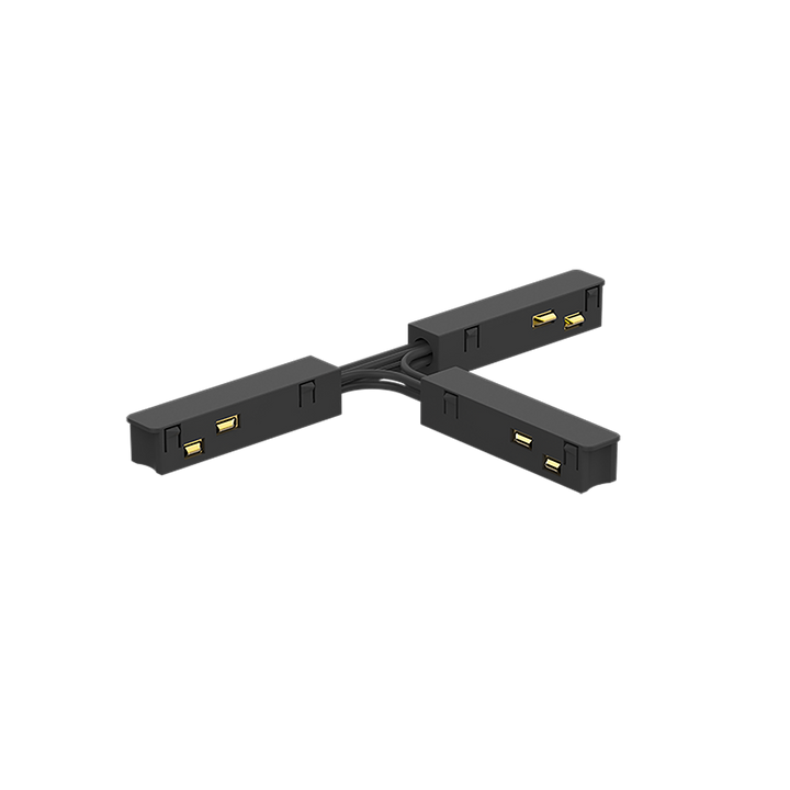 HCP-10291-RP-TSC -  Black T Shape Joiner to suit Recessed Deep Low Voltage Track