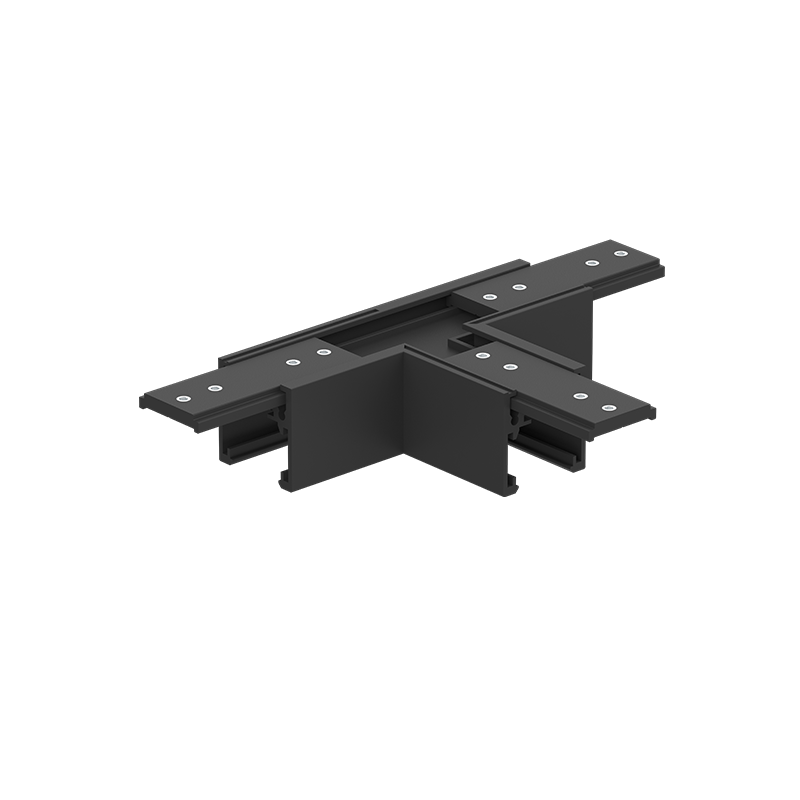 HCP-10291-SE -TSC -  Black T Shape Joiner to suit Shallow Low Voltage Track