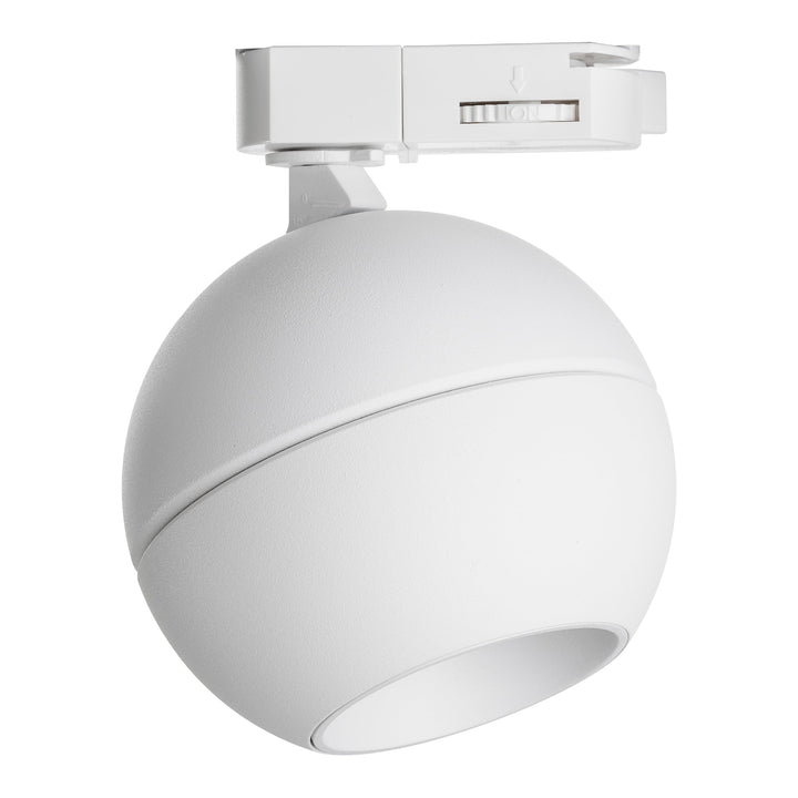 HCP-1031912 - Ondo Single Circuit 6w or 9w Tri Colour Dimmable White Track Head