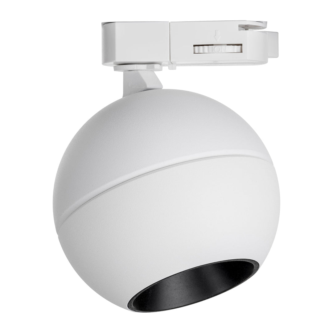 HCP-1031912 - Ondo Single Circuit 6w or 9w Tri Colour Dimmable White Track Head
