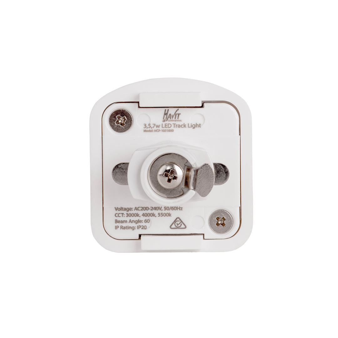 HCP-103100-ADAPTOR - White Track Adaptor to suit Single Circuit Track