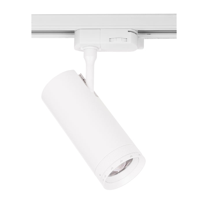 HCP-1031015 - Single Circuit 10W Adjustable Beam Angle White Track Head