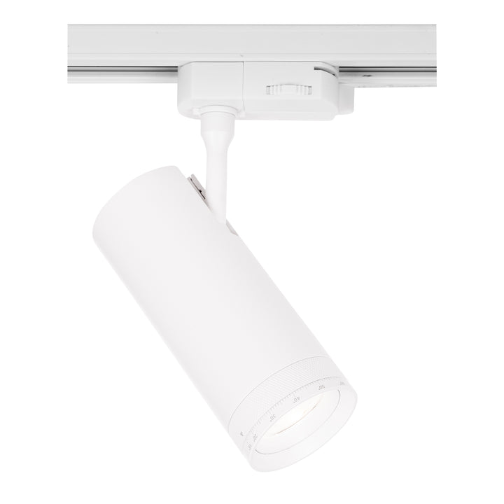 HCP-1031015 - Single Circuit 10W Adjustable Beam Angle White Track Head