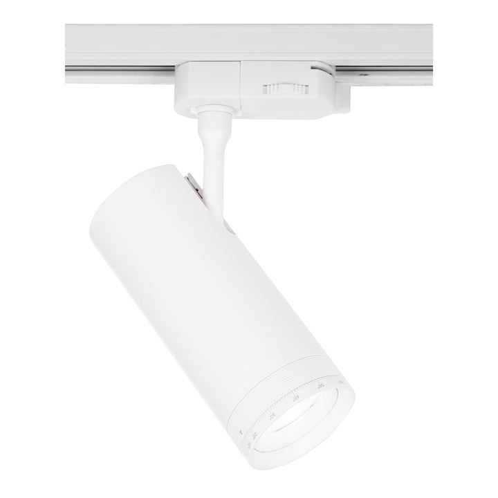 HCP-1031015 - Single Circuit 10W Adjustable Beam Angle White Track Head