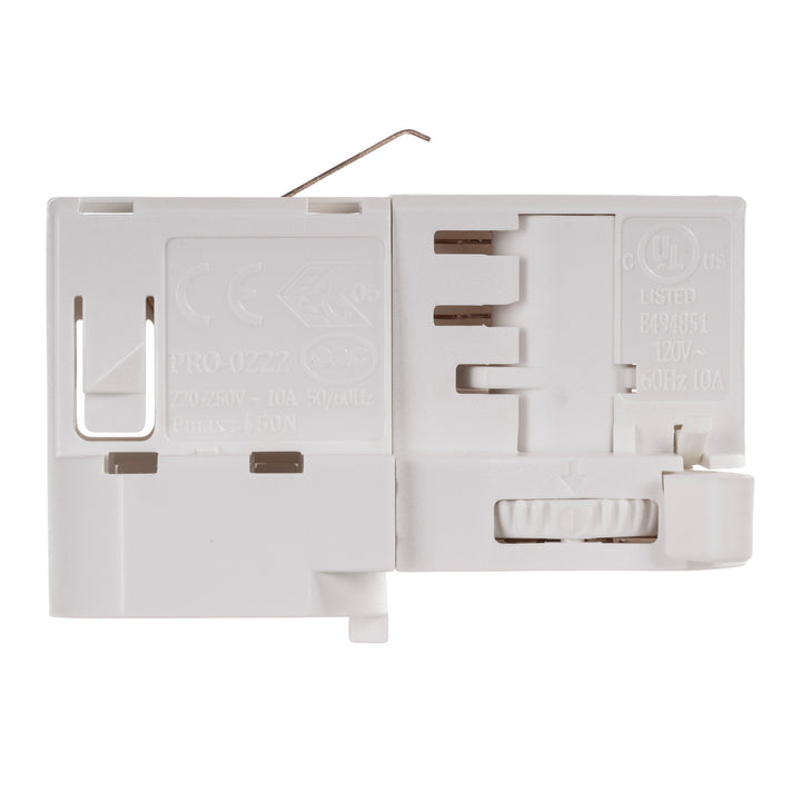 HCP-103300-ADAPTOR - White Track Adaptor to suit Three Circuit Track