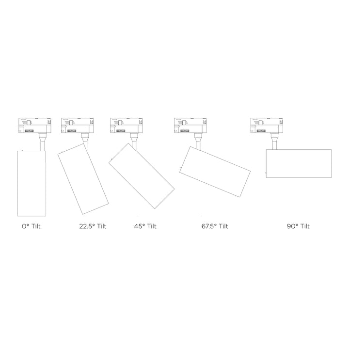 HCP-1032004 - Single Circuit 20W Dali Dimmable White Track Head