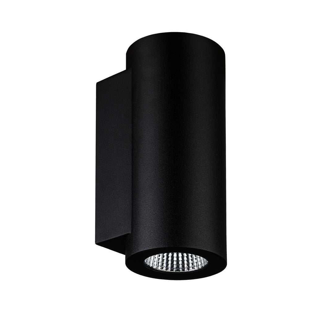 HCP-212121 - Black 2x 6w Up &amp; Down LED Wall Light