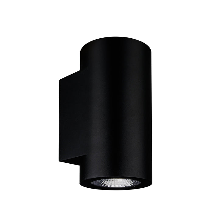 HCP-212251 - Black 2x 12.5w Up &amp; Down LED Wall Light