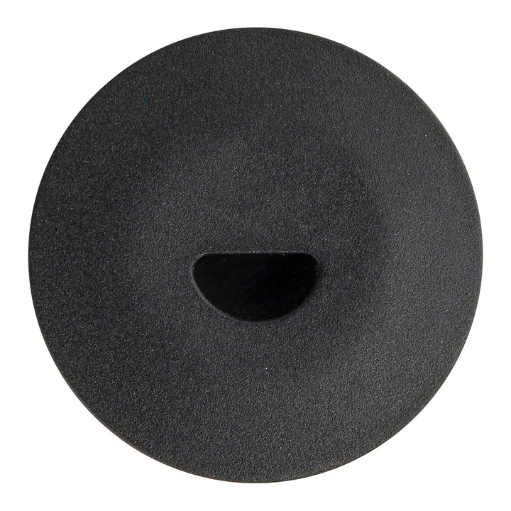 HCP-2221302 - Black Round Recessed 3w LED Triac Dimmable Step Light