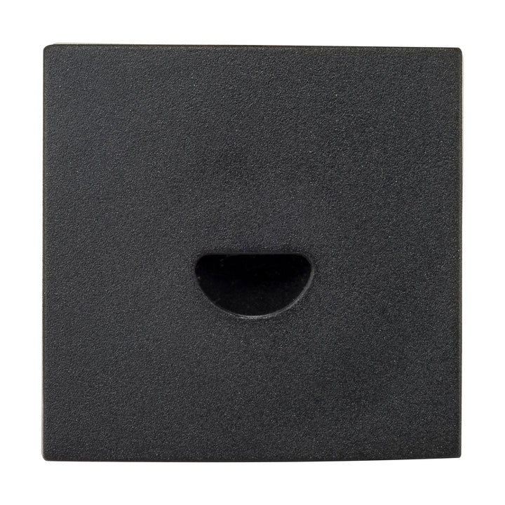 HCP-2223302 - Black Square Recessed 3w LED Triac Dimmable Step Light