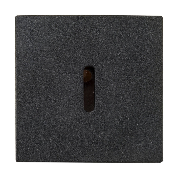 HCP-2224302 - Black Square Recessed 3w LED Triac Dimmable Step Light