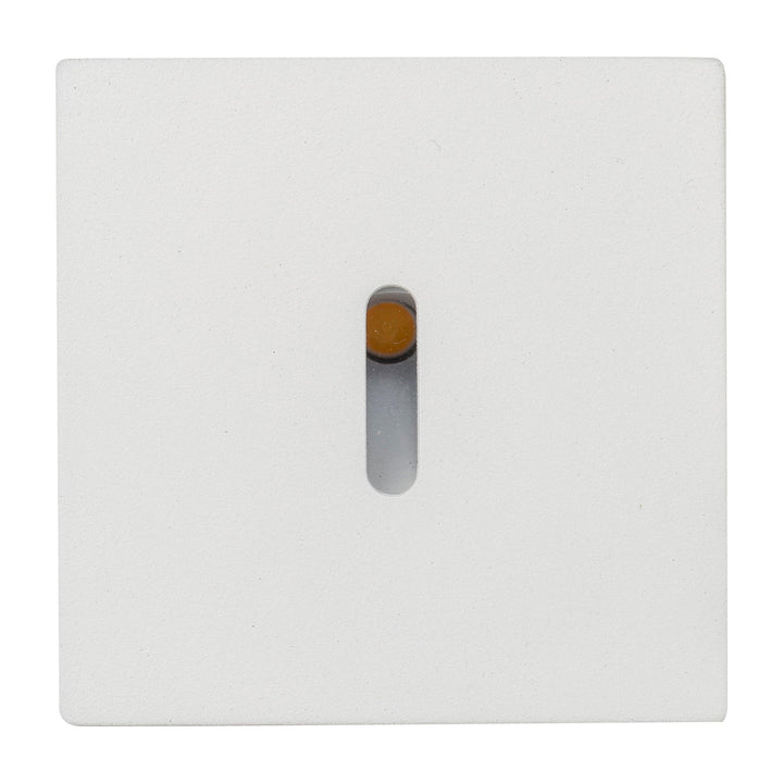 HCP-2234302 - White Square Recessed 3w LED Triac Dimmable Step Light