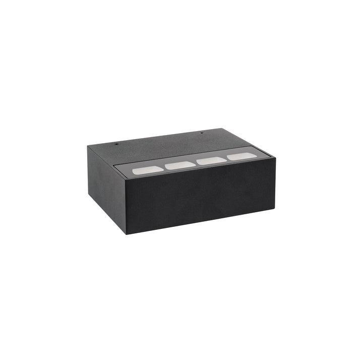 HCP-2321012 | HCP-2321014 - 10w Black Aluminium Up &amp; Down Wall Light