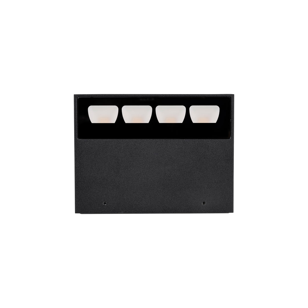 HCP-2321012 | HCP-2321014 - 10w Black Aluminium Up &amp; Down Wall Light