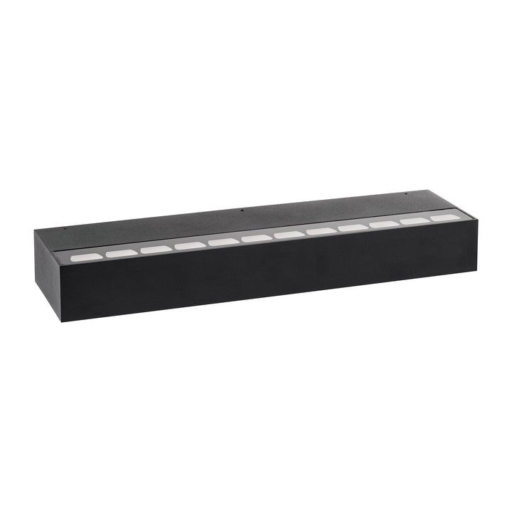 HCP-2324012 | HCP-2324014 - 40w Black Aluminium Up &amp; Down Wall Light
