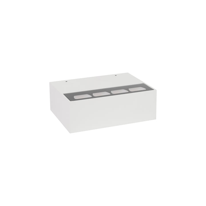HCP-2331012 | HCP-2331014 - 10w White Aluminium Up &amp; Down Wall Light