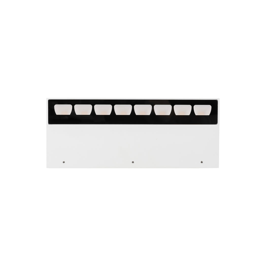 HCP-2333012 | HCP-2333014 - 30w White Aluminium Up &amp; Down Wall Light