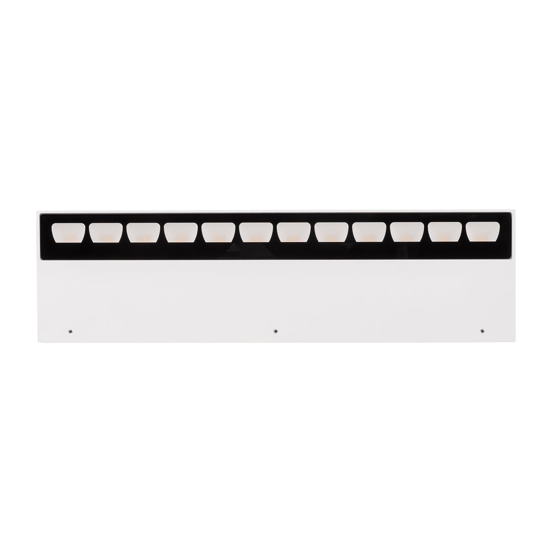 HCP-2334012 | HCP-2334014 - 40w White Aluminium Up &amp; Down Wall Light