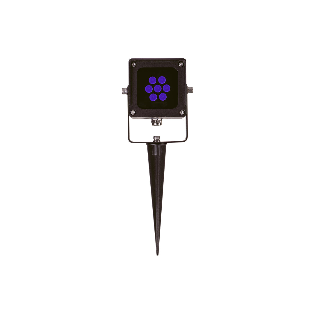 HCP-242064-24V - Black 6w RGBW Spot Light