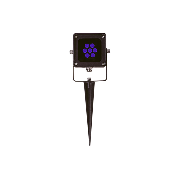 HCP-242064-24V - Black 6w RGBW Spot Light