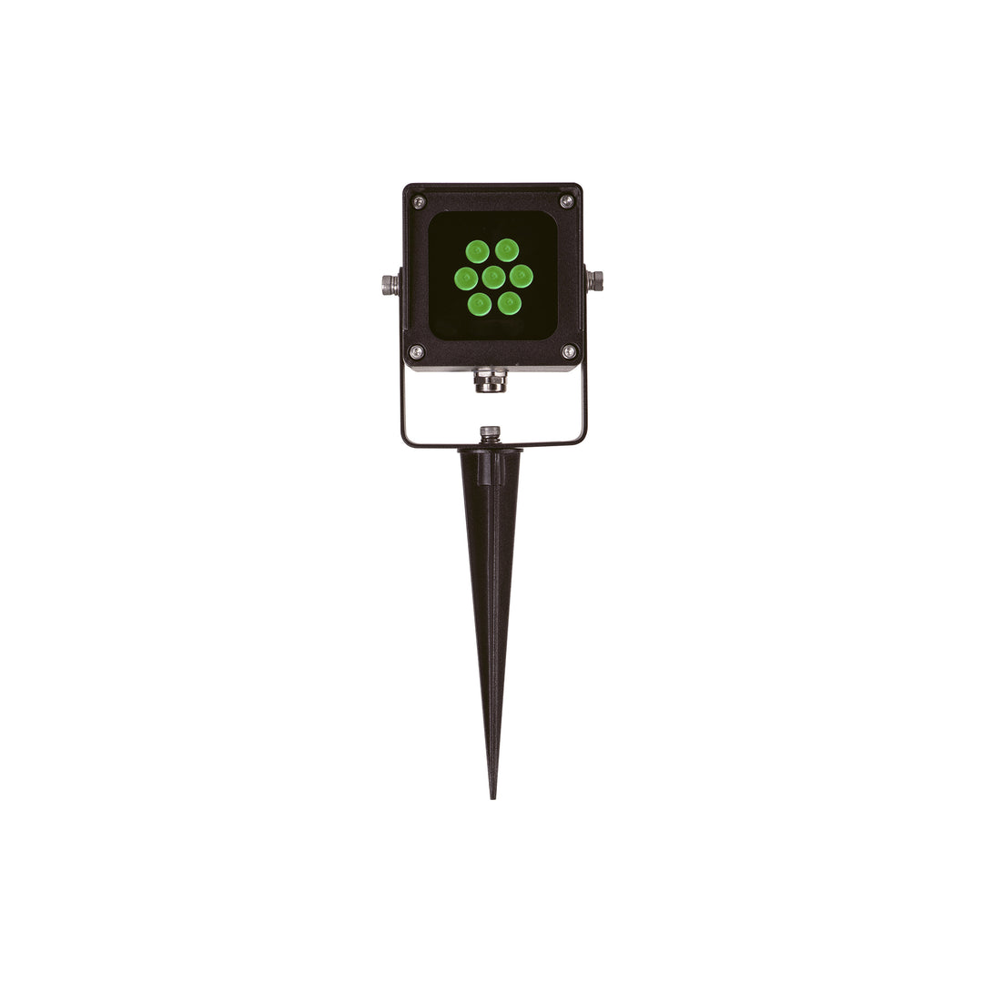 HCP-242064-24V - Black 6w RGBW Spot Light