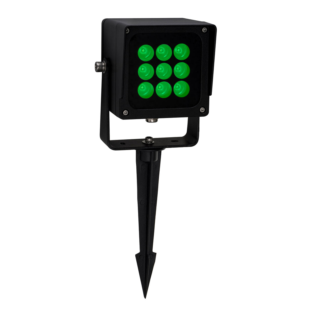 HCP-242182 - Black 18w RGBW WIFI + IR Spot Light