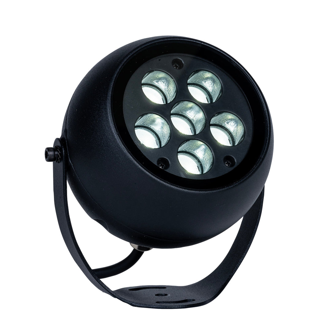 HCP-242183 - Black 12w TRI Colour Ball Spot Light