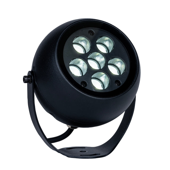 HCP-242183 - Black 12w TRI Colour Ball Spot Light