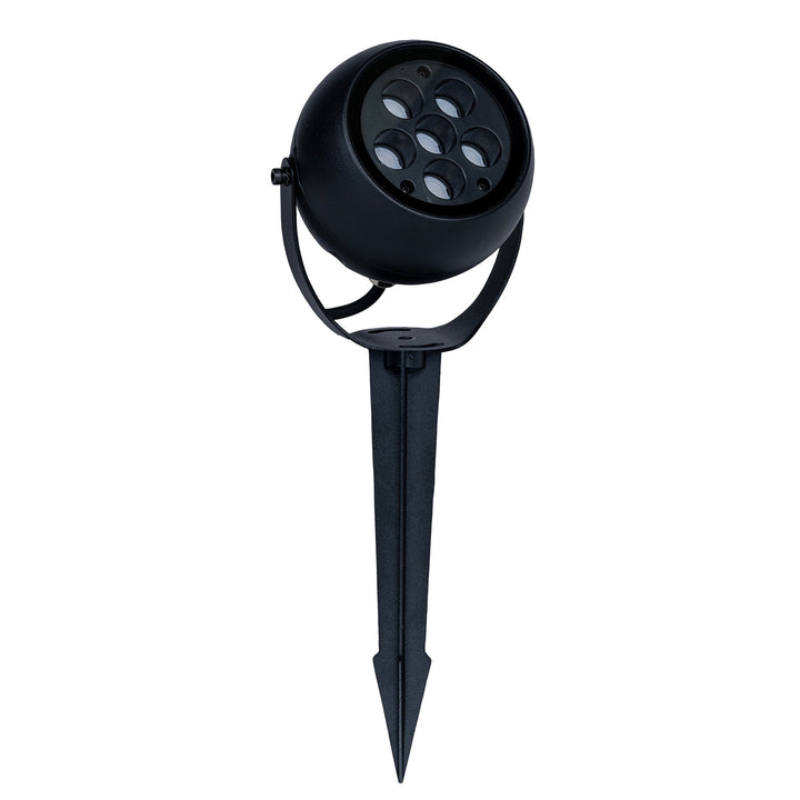HCP-242183 - Black 12w TRI Colour Ball Spot Light