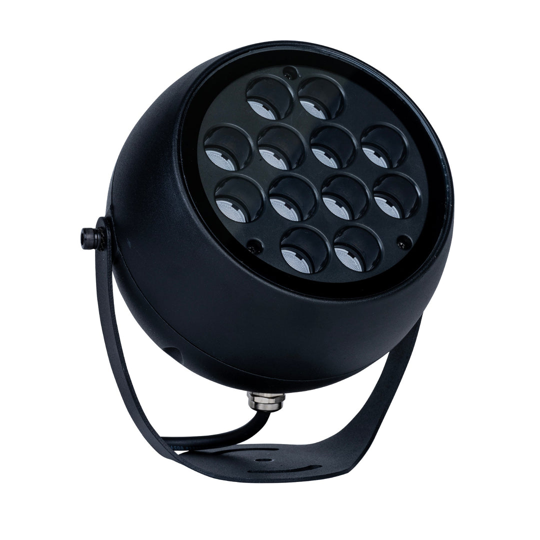 HCP-242303 - Black 24w TRI Colour Ball Spot Light