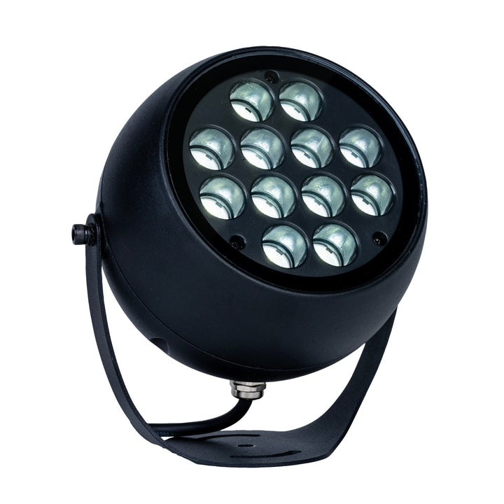 HCP-242303 - Black 24w TRI Colour Ball Spot Light