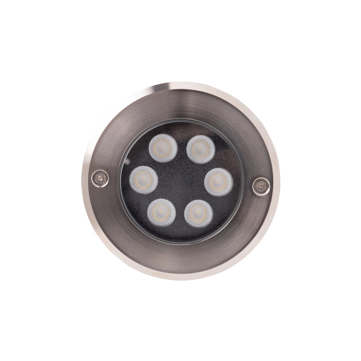 HCP-251061 - 6w 24v DC Round 316 Stainless Steel Slim Inground Light