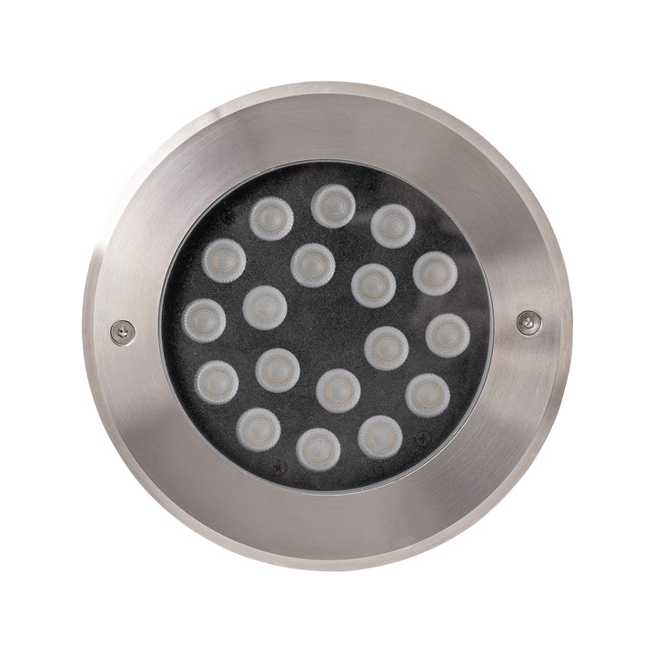 HCP-251181 - 18w 24v DC Round 316 Stainless Steel Slim Inground Light