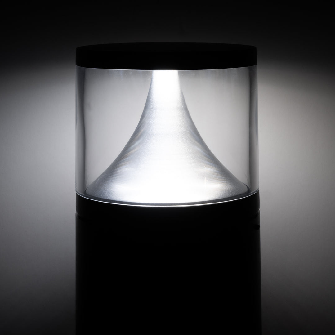 HCP-262630 - 1000mm 18w Large Black LED Bollard Light