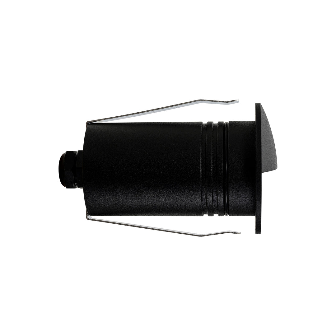HCP-272102 - 2.5w 316 Stainless Steel Black Wall Light with Eyelid