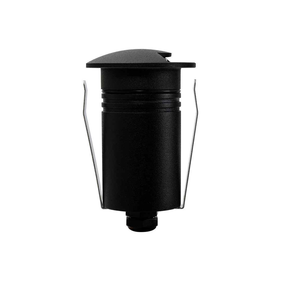 HCP-272103 - 2.5w 316 Stainless Steel Black 1 Way Inground Light