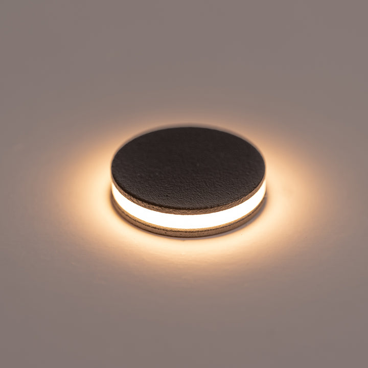HCP-272207 - 1w 316 Stainless Steel Black Mini Wall or Inground Light